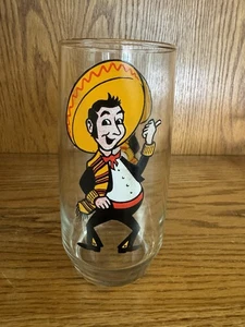 Restaurant Ware Vintage Pancho's Mexican Buffet Glass Panchos Memorabilia - Picture 1 of 6