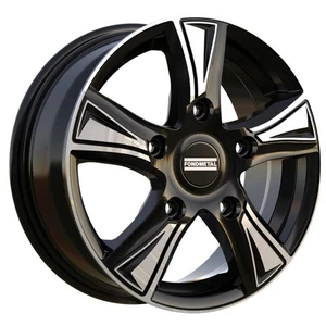 Cerchi in lega per MG MG4 16" - FONDMETAL PRO1 GLOSSY BLACK MACHINED - Imagen 1 de 1