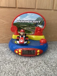 Lexibook Mario Kart Talking Alarm Clock Projector Night Light Nintendo Bedroom - Picture 1 of 10