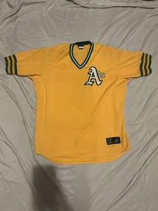Camiseta deportiva cosida Reggie Jackson Oakland Athletics vintage majestuosa CC (para hombre 2XL) - Imagen 1 de 10
