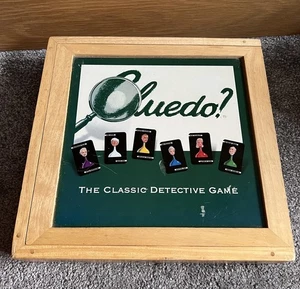 Cluedo Parker Brothers 2003 Board Game Nostalgia Edition In Wooden Box - Picture 1 of 3