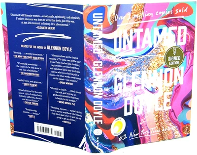 Untamed by Glennon Doyle 2020 HC VG 1ST 'FLAT SIGNED' — 第 1/2 张图片