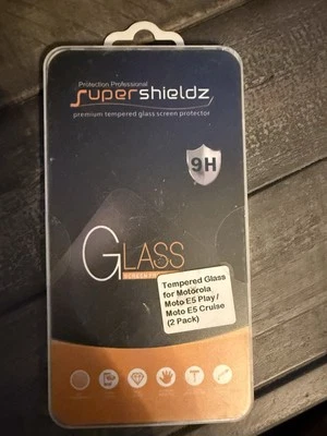 2X Protector de Pantalla de Vidrio Templado Supershieldz para Motorola Moto Z3 / Z3 Play Foto 1 de 3