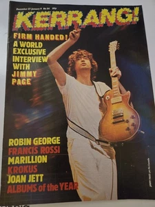 Kerrang! Magazine No.84 Dec 1984 Jan 1985 Jimmy Page World Exclusive Interview - Picture 1 of 3