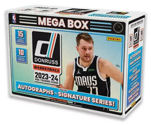 2023-24 Panini Donruss NBA Basketball Trading Cards Mega Box - 150 Cards 🔥