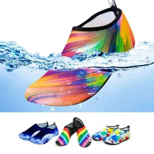 1 Paar XXL Aqua Schuhe Gr. 42-43 Sportsocken Fitness Tauchschuhe Damen - Bild 1 von 18