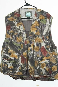 Master Sportsman Vest Rugged Outdoor Gear Fall Leaves Hunting Fishing Men's 2XL - Picture 1 of 3