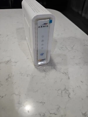 ARRIS Surfboard SB6190 - 32x8 Docsis 3.0 Cable Modem - White Unit  - Image 1 of 4