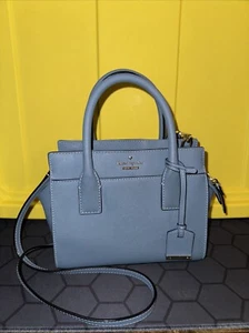 Bolso Kate Spade Cameron Mediano Cuero Saffiano Azul Regalo Día de la Madre’s - Imagen 1 de 8