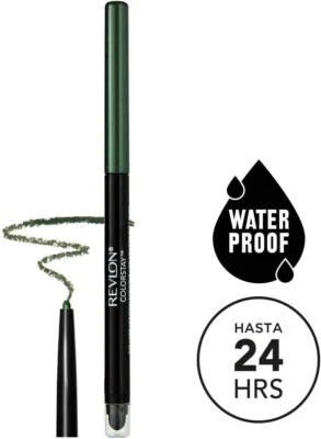 REVLON Colorstay Eyeliner JADE 206 eye liner Crayon retractable twist up green - Image 1 of 4