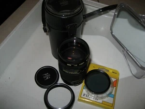 PENTAX PK/M FIT SIGMA 200MM F3.5 MC SCALEMATIC FINE & MACRO FOCUS TELEPHOTO FILM - Picture 1 of 9