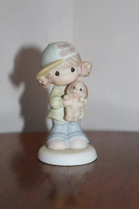 ENESCO PRECIOSOS MOMENTOS NIÑO DEL SÁBADO TRABAJA DURO PARA UNA FIGURA VIVA (2000) - Imagen 1 de 10