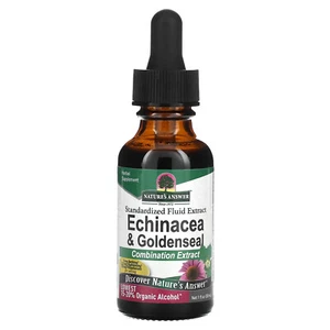 Echinacea & Goldenseal, Standardized Fluid Extract, 1 fl oz (30 ml) - Picture 1 of 2