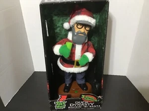 2013 Duck Dynasty Dancing Singing Uncle Si Rockin Santa talking 14" figure - Picture 1 of 12