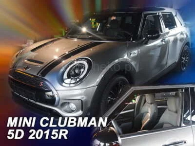 Juego de 2 piezas de deflectores de viento para Mini Clubman F54 2015-up 5 puertas tintado Heko - Imagen 1 de 4