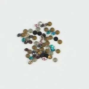 MIX PP20-1 : 60 strass Swarovski fond conique PP20 (2,65mm) MIX 5 couleurs - Picture 1 of 4