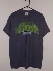 Camiseta grande oficial de los Seattle Seahawks de la NFL brezo de carbón nueva con etiquetas - Imagen 1 de 3