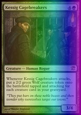 Magic the Gathering MTG Kessig Cagebreakers (189) Innistrad   LP FOIL