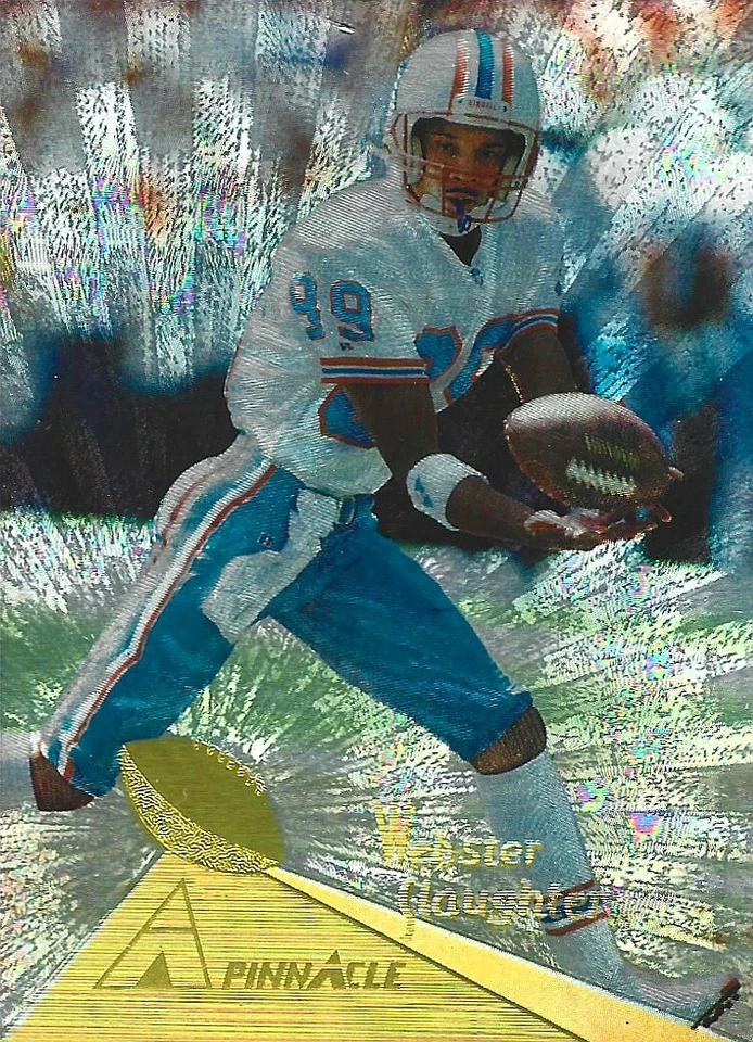 1994 Pinnacle Trophy Collection #29 Webster Slaughter card, Houston Oilers - Image 1 of 1