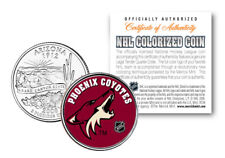 PHOENIX COYOTES NHL Hockey Arizona Statehood Quarter US Colorized Coin LICENSED