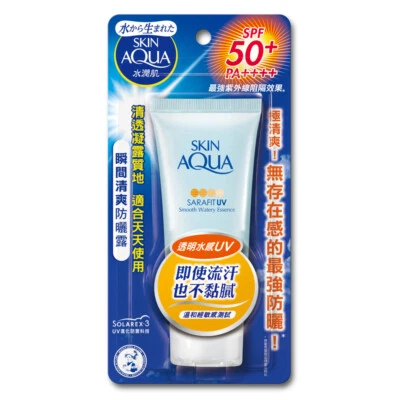 [Mentolatum] Piel AQUA SARA Fit UV Essence 50 g 曼秀雷敦 PIEL AQUA水潤肌瞬間清爽防曬露 Foto 1 de 3