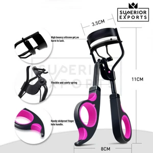 Eyelash Curler Professional Handle Eyelash Curling Clip Lash Curler Silicon Pad - Imagen 1 de 5