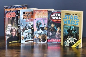 Menge 5 Taschenbuch Star Wars Bücher Romane (Propheten, X-Wing, Geschichten, neue Jedi, NH) - Bild 1 von 24