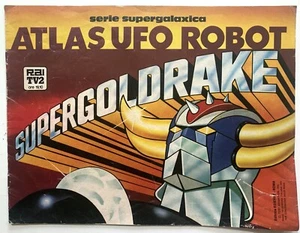 VINTAGE album figurine ATLAS UFO ROBOT GOLDRAKE EDIERRE 1979 CON 13 FIGURINE - Picture 1 of 14