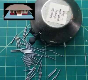 American Flyer Mystic Talking Train Station Needles - Lot of 100 per pack - Picture 1 of 7