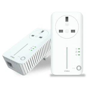 Strong 600 Passthrough Powerline Network Homeplug Adapter Kit for CCTV, AV, IPTV - Picture 1 of 1
