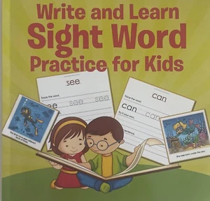 Write and Learn Sight Word Practice for Kids - Paperback - Picture 1 of 4