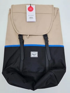 Herschel Retreat Pro Rucksack Helltaupe Schwarz Kräftiges Blau 22 L - Bild 1 von 2
