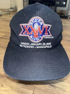 Vintage 1990s Super Bowl SnapBack Super Bowl NFL Football Minneapolis 1992 - Picture 1 of 10