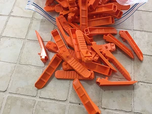 LEGO - Orange Piece Remover / Brick Separator Lot of 2 - Picture 1 of 1