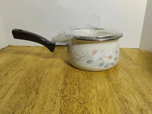 RARE VTG Watercolors Hearthside 2.5 Quarts Covered Sauce Pan - Picture 1 of 11
