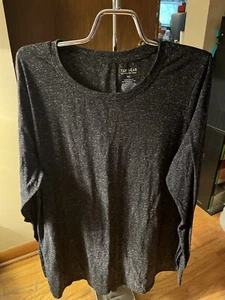 Womens Tek Gear On The go Long sleeve Black Top XL - Picture 1 of 3