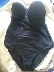 36F black Debenhams Body. Double layer at Front. No Padding Underwired. - Picture 1 of 11