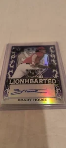 2021 Leaf Valiant - Lionhearted Auto - Autograph -Brady House #43/50 Nationals - Picture 1 of 2