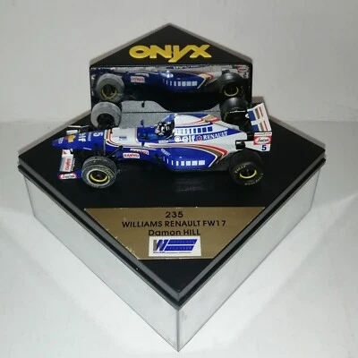 WIILIAMS RENAULT FW17 DAMON HILL ONYX SCALA 1/43 REF.235 - Immagine 1 di 3