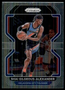 2021-22 Panini Prizm Blue Shai Gilgeous-Alexander Oklahoma City Thunder #238 - Bild 1 von 2