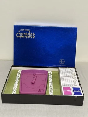 Vintage 1968 The Well Known Party Game Charades By Selchow & Righter - Complete - Image 1 of 4
