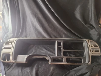 95-99 CHEVY GMC SILVERADO C/K Dash Bezel Instrument Cluster Gauge Speedo Grey - Image 1 of 4
