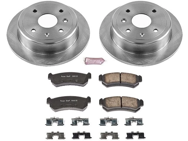 Kit de pastillas de freno trasero y rotor para 04-06 Suzuki Forenza Reno ZT27P9 Foto 1 de 1