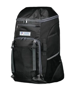 Russell Athletic Gear Colección Diamante Mochila Bolso de Béisbol NUEVO Negro - Imagen 1 de 10