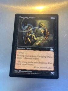 Fledgling Djinn LP Weatherlight Vintage Magic Cards, COMBINED SHIPPING - Picture 1 of 2