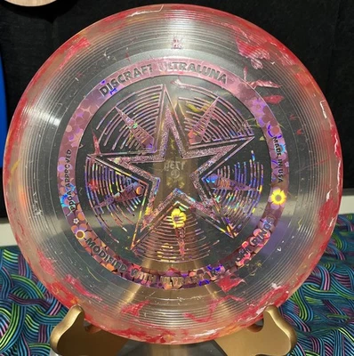 Discraft Z Jawbreaker Luna Ultraluna Battle Box 173g Pink Flower Foil - Image 1 of 4