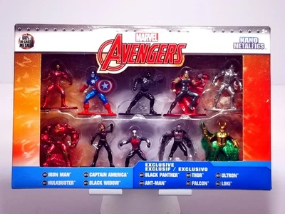 Marvel Avengers DC Disney Nano Metalfigs Jada Toys 10 Pc Metal Diecast New Box - Image 1 of 4