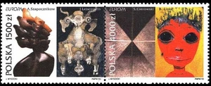 POLONIA 1993 Europa 2v MNH** - Picture 1 of 1