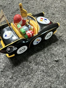 Danbury Mint NFL Houston Texans 2010 Babbo Natale in auto decorazione natalizia con scatola - Foto 1 di 8