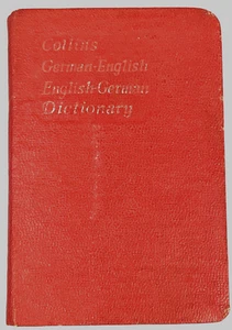 Collins German Gem Dictionary 1958 J.M. Clark English-German Pocket Hardcover - Picture 1 of 9